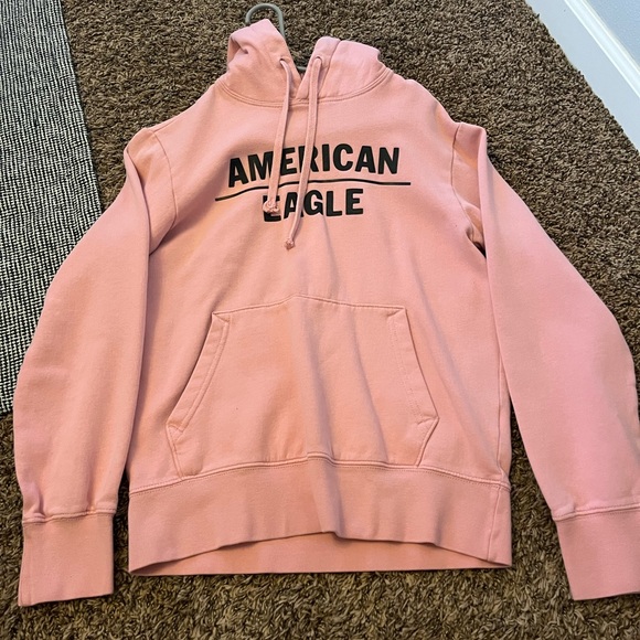 American eagle pink and black hoodie - Picture 3 of 4